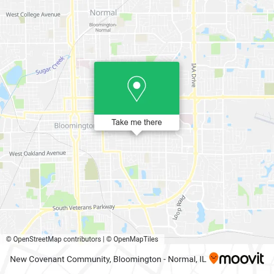 New Covenant Community map
