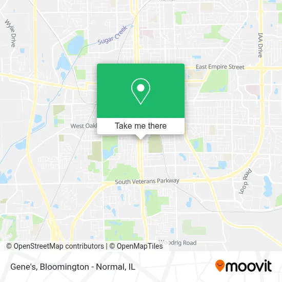Gene's map