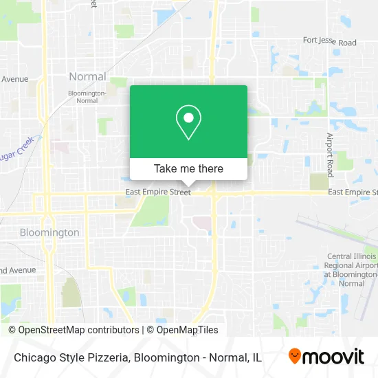 Chicago Style Pizzeria map