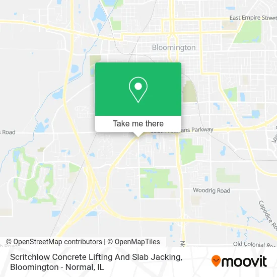 Scritchlow Concrete Lifting And Slab Jacking map