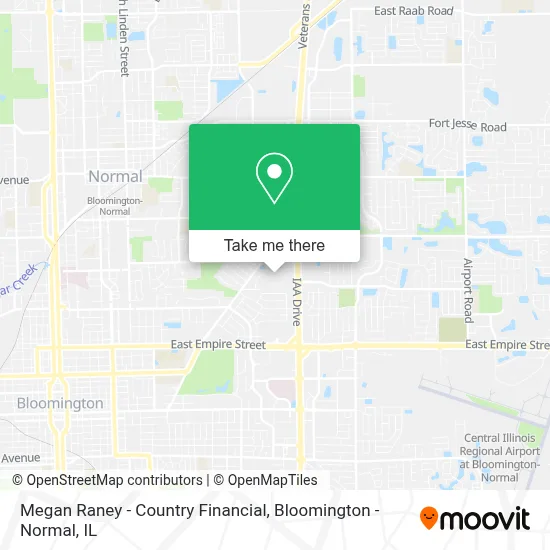 Megan Raney - Country Financial map
