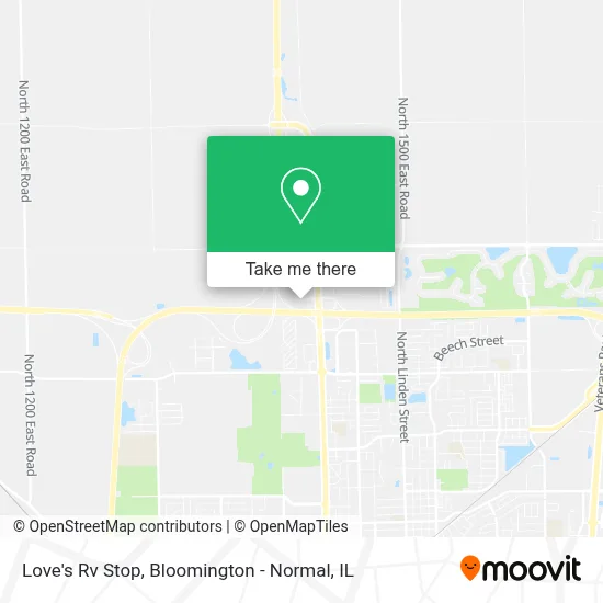 Love's Rv Stop map