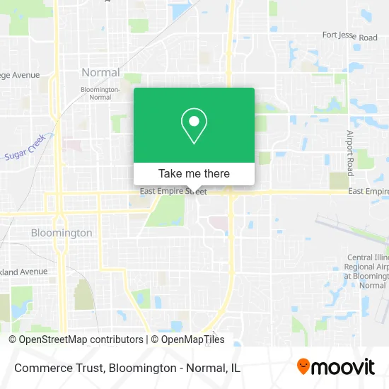 Commerce Trust map