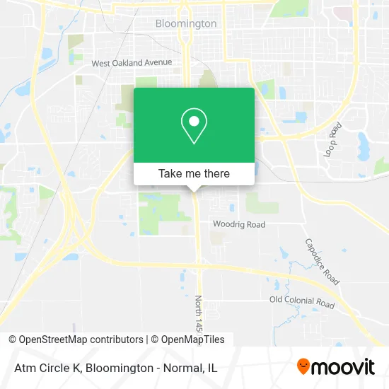 Atm Circle K map
