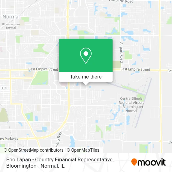 Eric Lapan - Country Financial Representative map