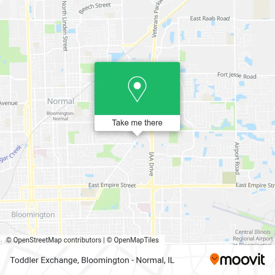 Toddler Exchange map
