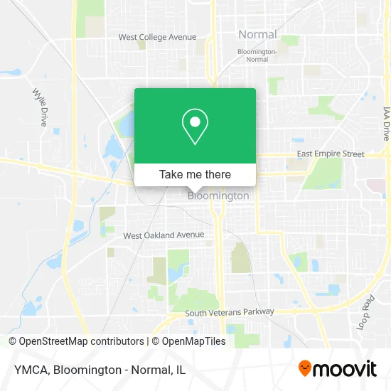 Ymca map