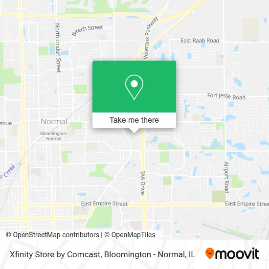 Xfinity Store by Comcast map