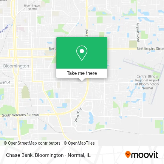 Chase Bank map