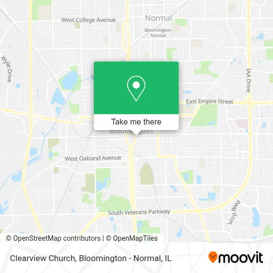 Clearview Church map