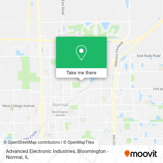 Advanced Electronic Industries map