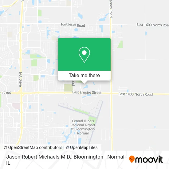 Jason Robert Michaels M.D. map