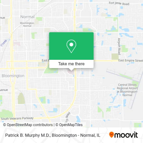 Patrick B. Murphy M.D. map