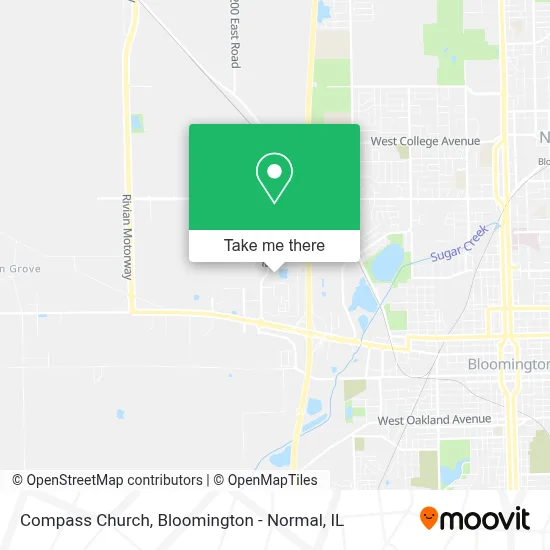Compass Church map