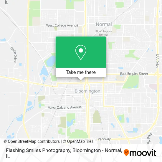 Flashing Smiles Photography map