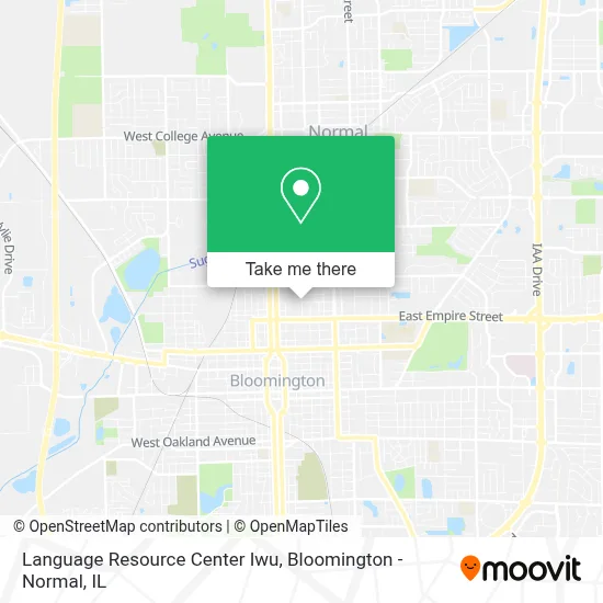 Language Resource Center Iwu map