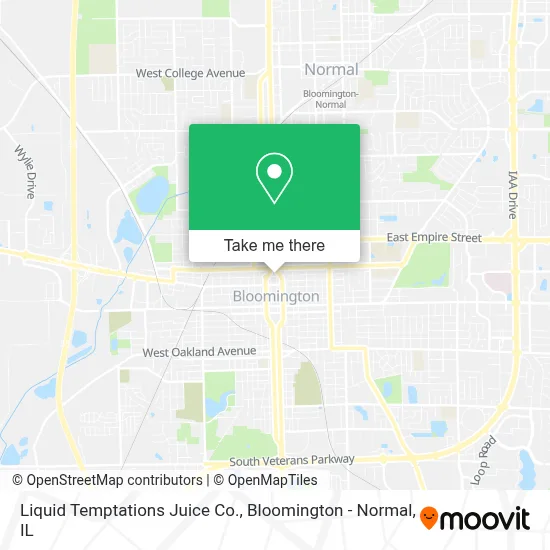 Liquid Temptations Juice Co. map