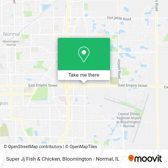 Super Jj Fish & Chicken map