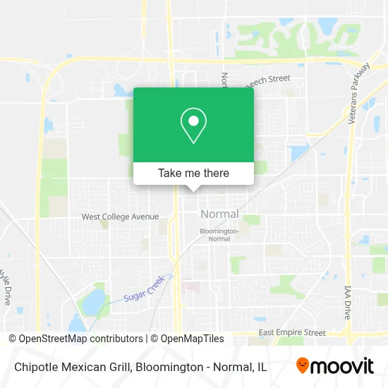 Chipotle Mexican Grill map