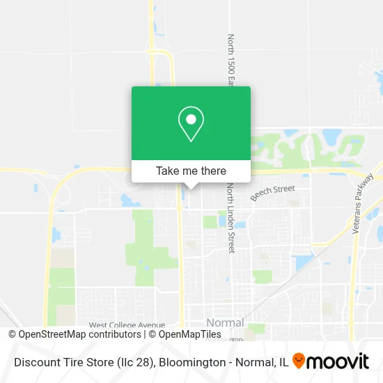 Discount Tire Store (Ilc 28) map