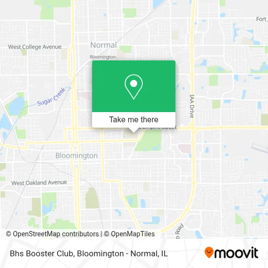 Bhs Booster Club map