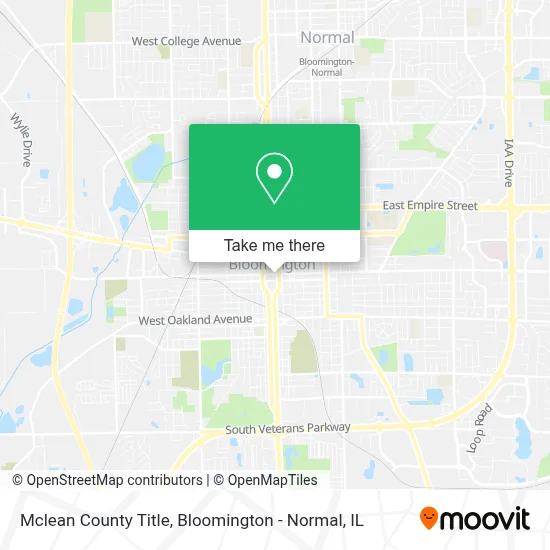 Mclean County Title map