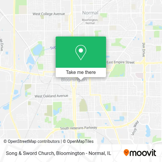 Song & Sword Church map
