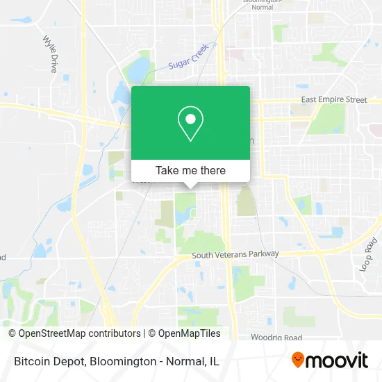 Bitcoin Depot map