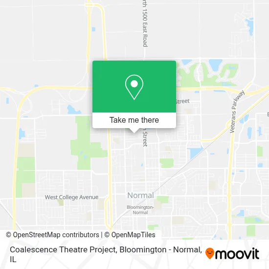 Coalescence Theatre Project map