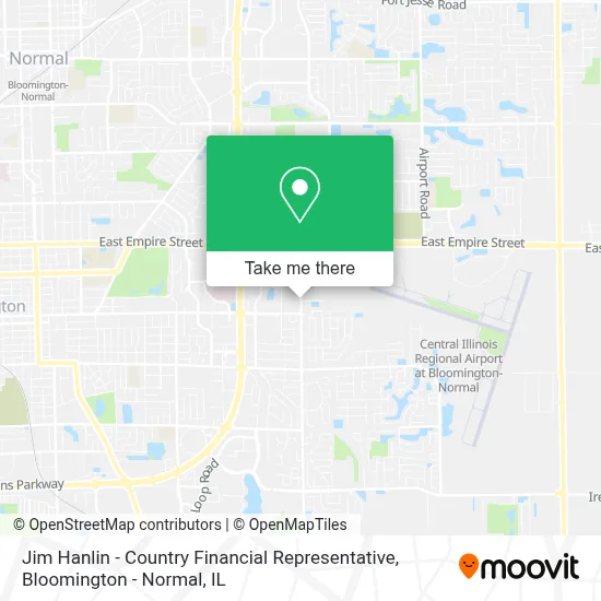 Jim Hanlin - Country Financial Representative map