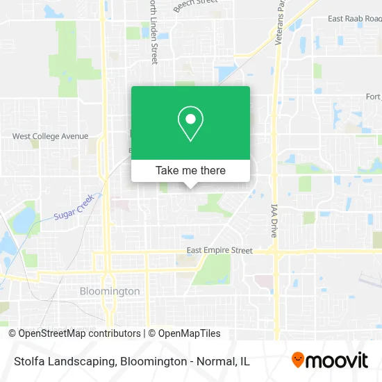 Stolfa Landscaping map