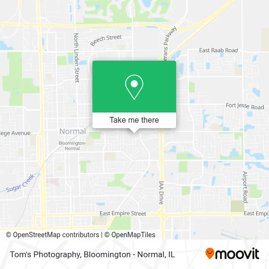 Tom's Photography map