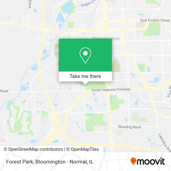 Forest Park map