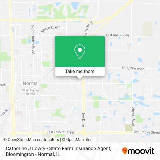 Catherine J Lowry - State Farm Insurance Agent map