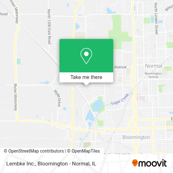Lembke Inc. map