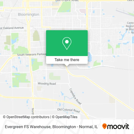 Evergreen FS Warehouse map