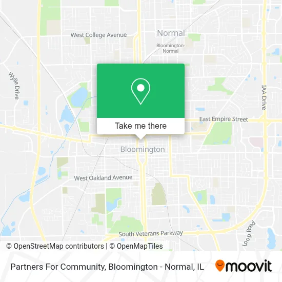 Partners For Community map