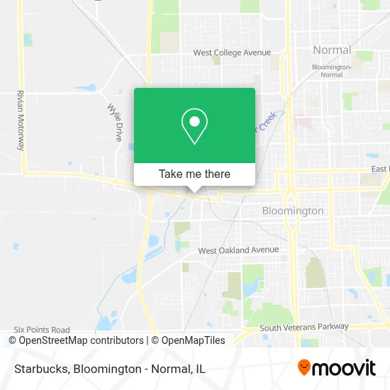 Starbucks map