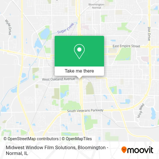 Midwest Window Film Solutions map