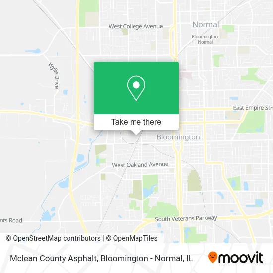 Mclean County Asphalt map