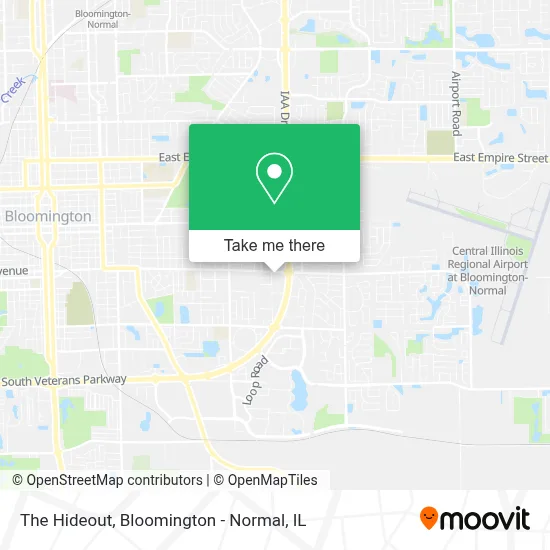 The Hideout map