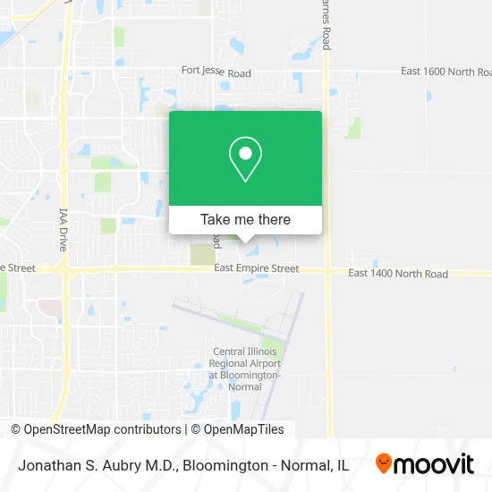 Jonathan S. Aubry M.D. map