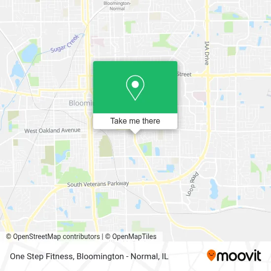 One Step Fitness map