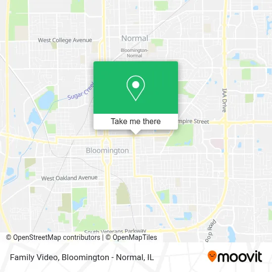 Family Video map