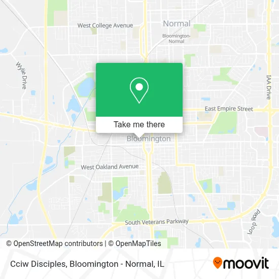 Cciw Disciples map