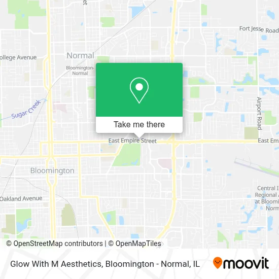 Glow With M Aesthetics map