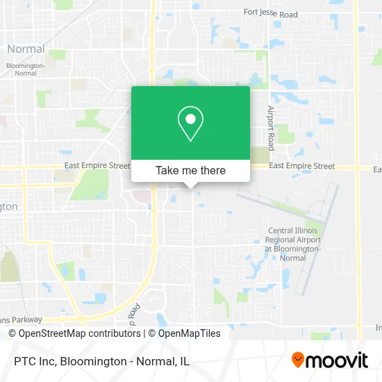 PTC Inc map