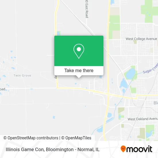 Illinois Game Con map