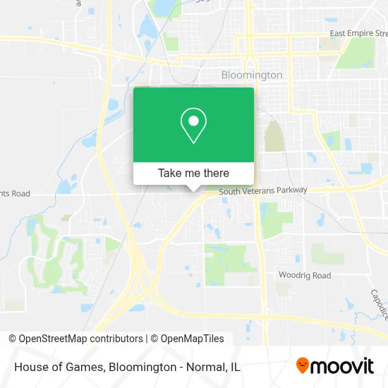 House Of Games map