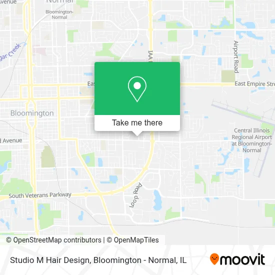 Studio M Hair Design map